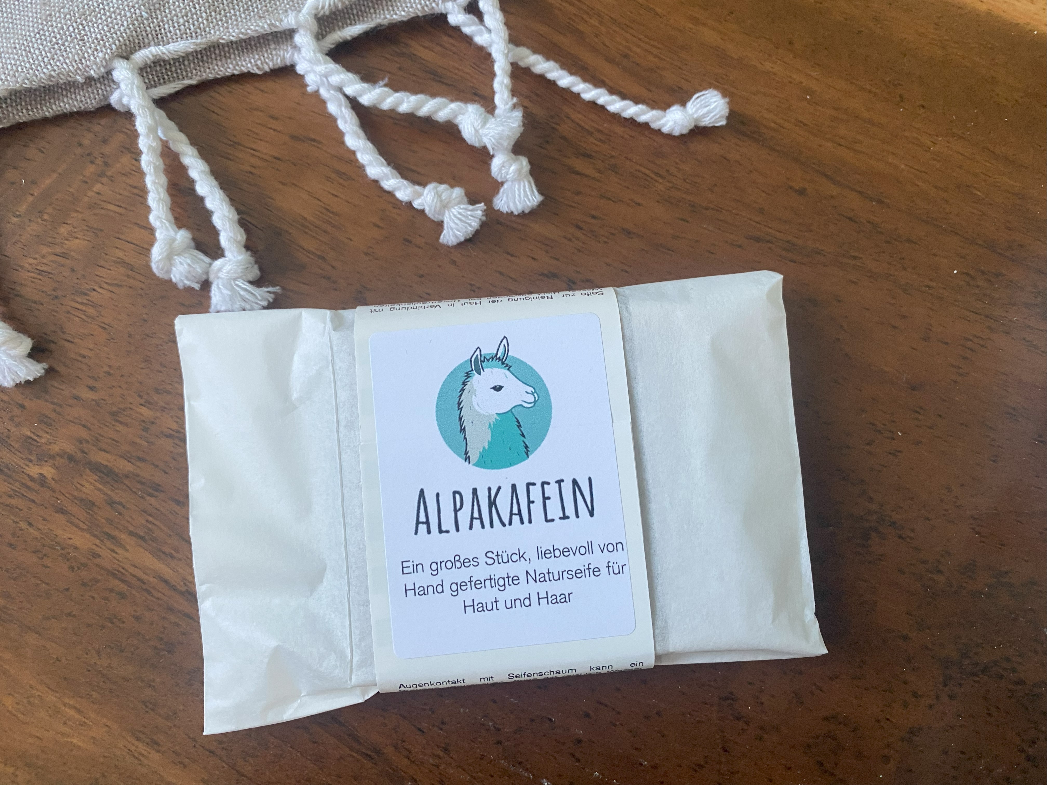 Alpaka-Seife "Pur" Alpakafein 