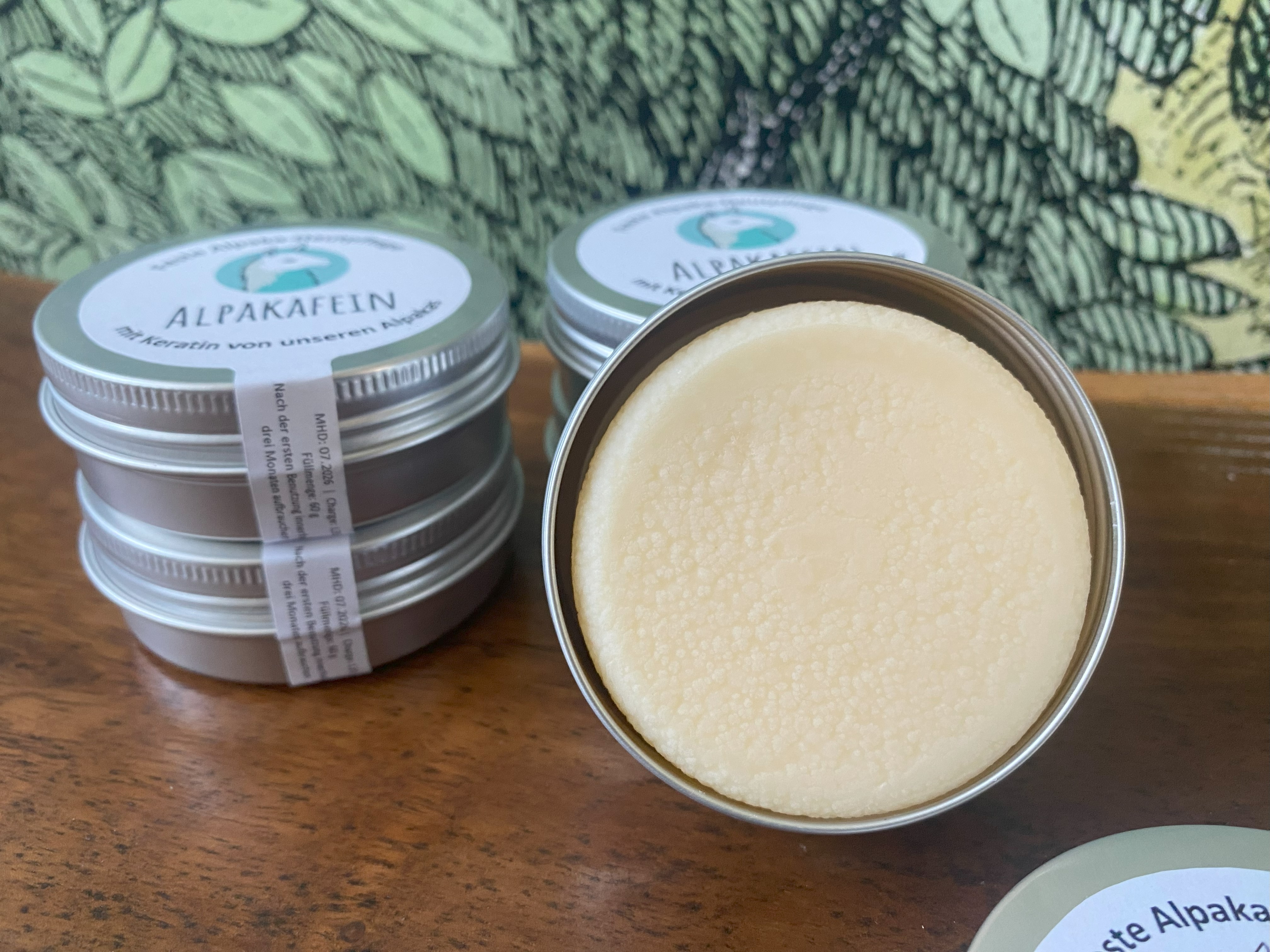 Feste Alpaka-Hautpflege  Alpakafein 