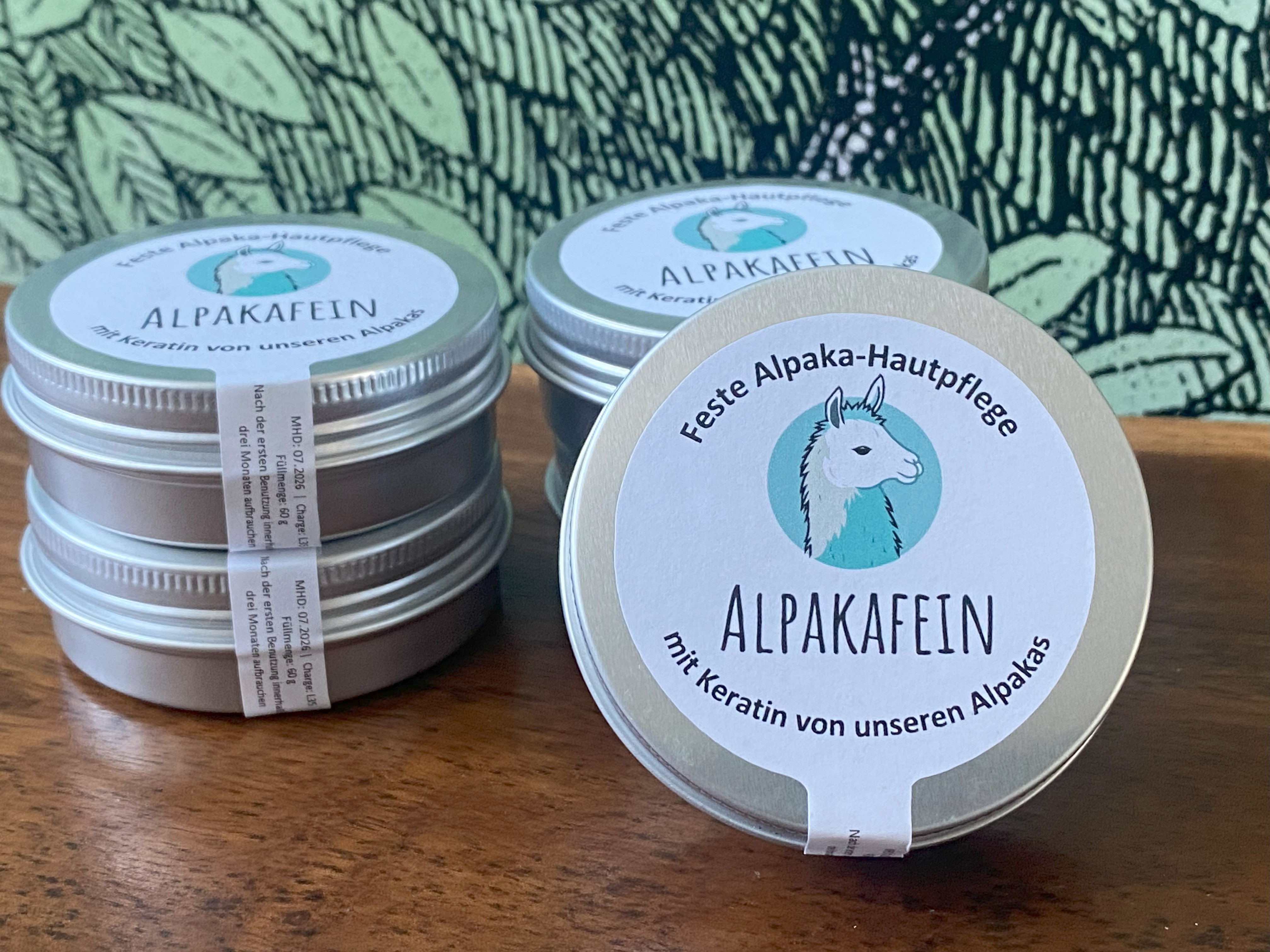 Feste Alpaka-Hautpflege  Alpakafein 